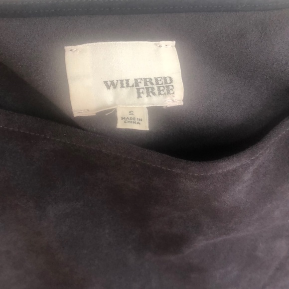 Wilfred dark grey suede dress - Picture 2 of 4